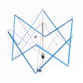 thumbnail image 3 of Fdit Yarn Winder Yarn Winder Metal Umbrella Stand Knitting Hank Tool Stainless Steel Hand Operated Winding Frame Yarn Spinner, 3 of 8