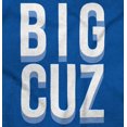 thumbnail image 2 of Big Cuz Cute Family Reunion Cousins Toddler Boy Girl T Shirt Infant Toddler Brisco Brands 6M, 2 of 6