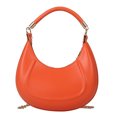 thumbnail image 1 of Bolso de mujer 2023 Ins Messenger Bag PU Cadena de cuero Tote femenino (naranja), 1 of 9