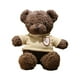 thumbnail image 5 of Lindo oso de peluche de peluche, decoración de sala de estar de 30 cm, regalos del día de Valentín para niños, adolescentes, niñas, niños y , Café, 5 of 8