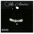 thumbnail image 2 of Mi Amore Crystal Sized-Ring Silver-Tone Size 9.00, 2 of 2