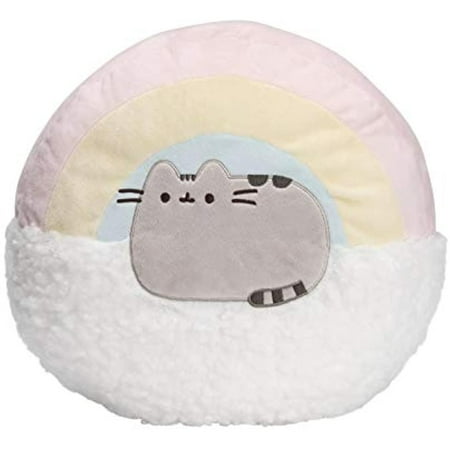 Pusheen with Rainbow 13 Inch Plush Pillow