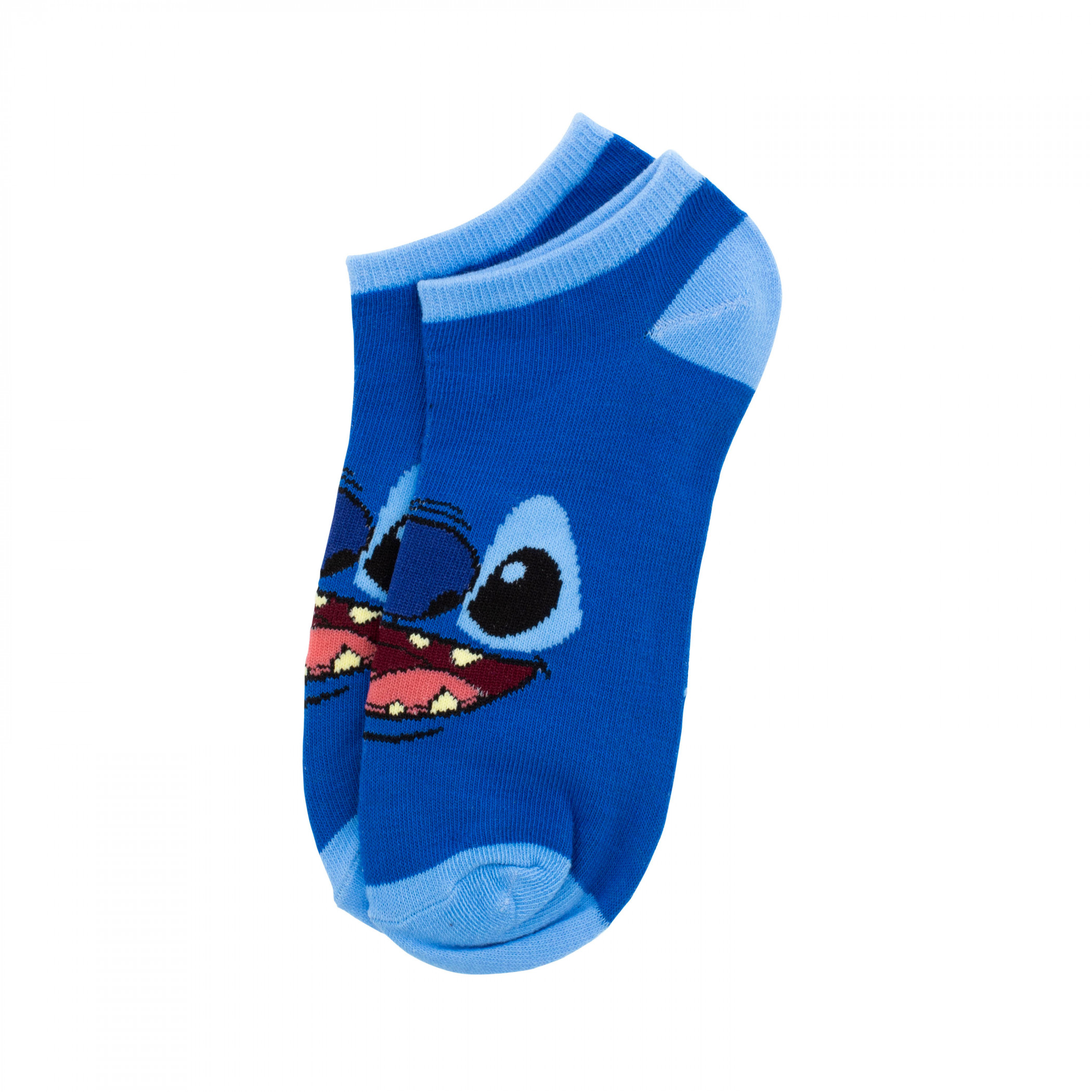 Lilo & Stitch 891675 Rainbows & Flowers Womens Ankle Socks - 6 Pair