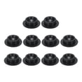 thumbnail image 1 of 10pcs Hole Plug 1/2 Inch (13mm) Button Plugs Fit for 13mm Hole, Snap in Locking Hole Tube Plug Gel, Black, 1 of 6