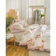 thumbnail image 5 of Move Over Flowers Duvet Cover Set Twin Ruffle Bedding Sets Ruffle Floral Pattern Microfiber No Filling, 5 of 10