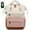 Beige-Pink, variant on Lovevook Laptop Backpack, 15.6" Women Work Backpack Purses with USB Port, Waterproof Casual Daypack Travel Backpack, Large Fashion Teacher Nurse College Bookbag