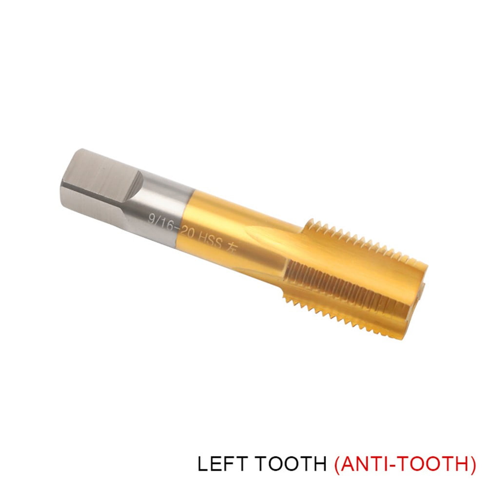 Bike Pedal Thread Tap High Speed Steel Universal Thread Tool 9/16inch (14mm)