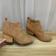 thumbnail image 3 of NECHOLOGY Botas Mujer Adulto Femenino Zapatos Botines de mujer Zapatos de mujer, botines de tacón grueso, zapatos informales, suela blanda antideslizante, botas transpirables a la (Khaki, 8.5), 3 of 6