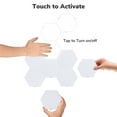 thumbnail image 2 of Yescom 10 Pack Hexagon LED Light Wall-mount Touch Sensitive Magnetic Quantum Panel Gifts, 2 of 11