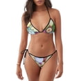 thumbnail image 1 of Disketp Colorful Easter Eggs para Bañador de Dos Piezas para Mujer, Bikini Sexy Halter String, Conjunto de Bikini en Triángulo, 1 of 6