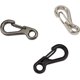 thumbnail image 3 of Mini SF Clip de mosquetón de aluminio, juego de mosquetones pequeños, gancho de llavero a presión de resorte para Camping, viajes, senderismo, llavero al aire libre, 10 Uds., 3 of 4