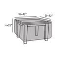 thumbnail image 2 of Covermates Outdoor/Patio Table Cover - 42"W x 42"D x 25"H, 300D Polyester, All-Weather, 2 of 8