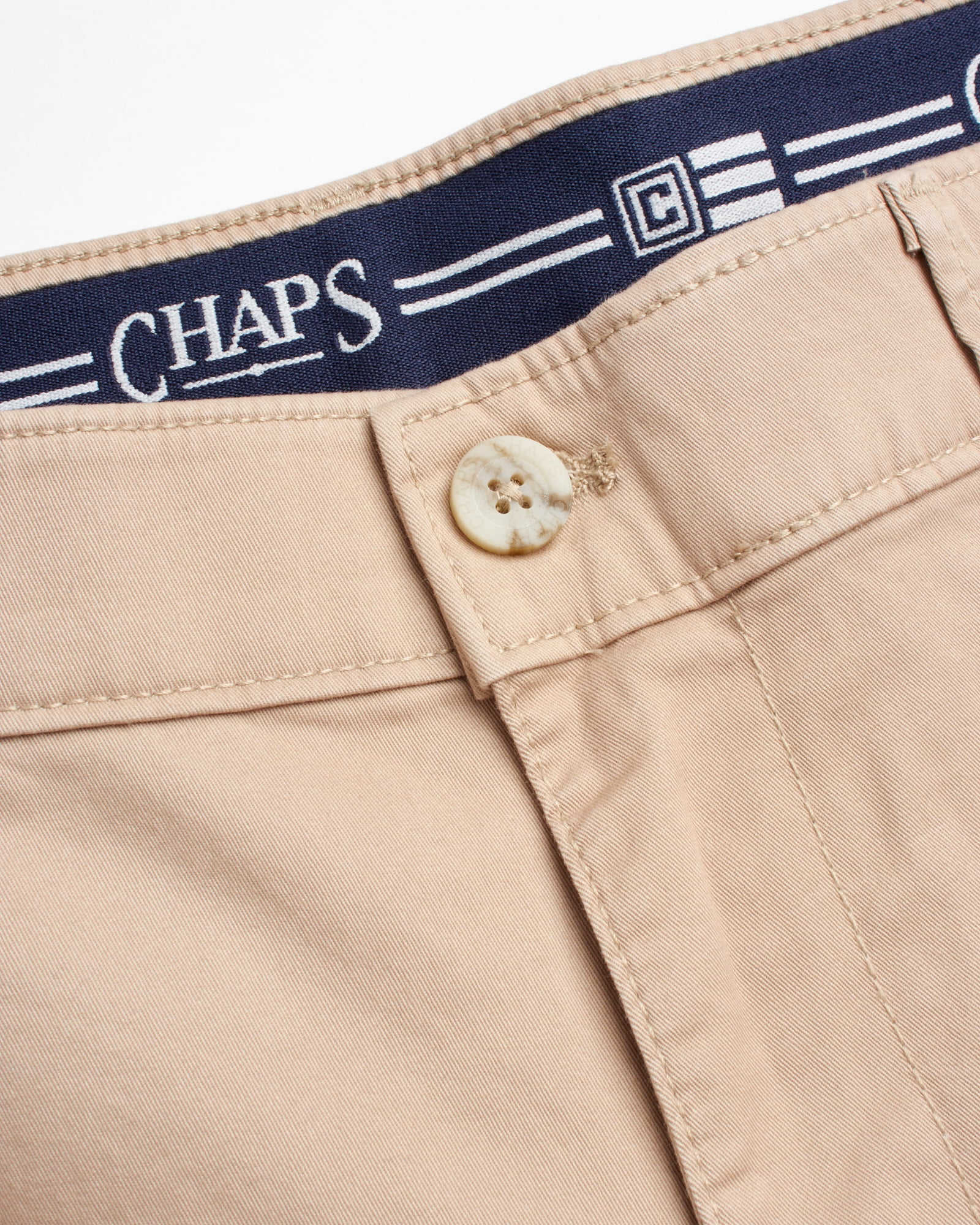 Chaps Men's Big and Tall Khaki Pants - Classic Straight Fit Casual Pant - Comfort Stretch Chinos with Flex Waistband for Men