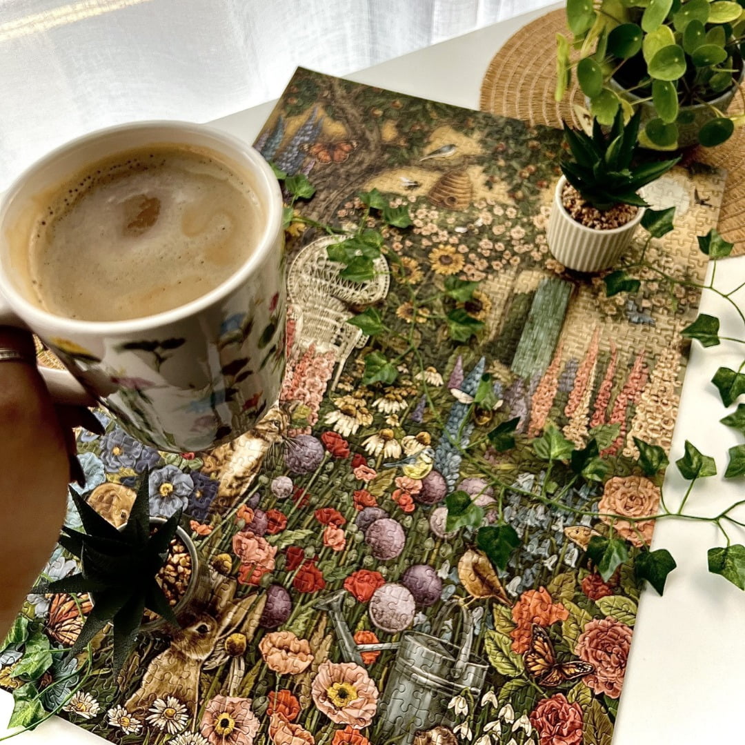Gibsons Games The Art File Summer Haze 1000 Piece Jigsaw Puzzle, 27"x19"