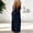 Dark Blue, variant on Women's Open Back Spaghetti Strap Maxi Dress - Loose Fit Casual Loungewear Robe, Soft Breathable Long House Dress for All Seasons (S-5XL)