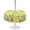 White, variant on Outdoor Tablecloth with Umbrella Hole for Patio/Picnic/Party/Camping, Watercolor Lemon Filling Waterproof Table Cloth Rectangle Table Cover Washable, Summer Botanical Leaves Yellow Green (60"x 120")