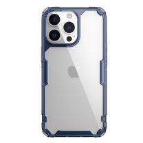 Allytech iPhone 14 Pro Ultra Clear Hard PC Back Panel Case for iPhone 14 Pro 6.1 inch with Corner Len Protection Shockproof,Blue