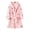 Pink, variant on Wenfanal Toddlers and Baby Girls' Hooded Sleeper Robe Pajamas for Big/Teen Girls Cute,Children's Bathrobe Flannel Fall Coral Fleece Printed Home Clothes Hooded Nightgown Size 5-6 Years,Blue