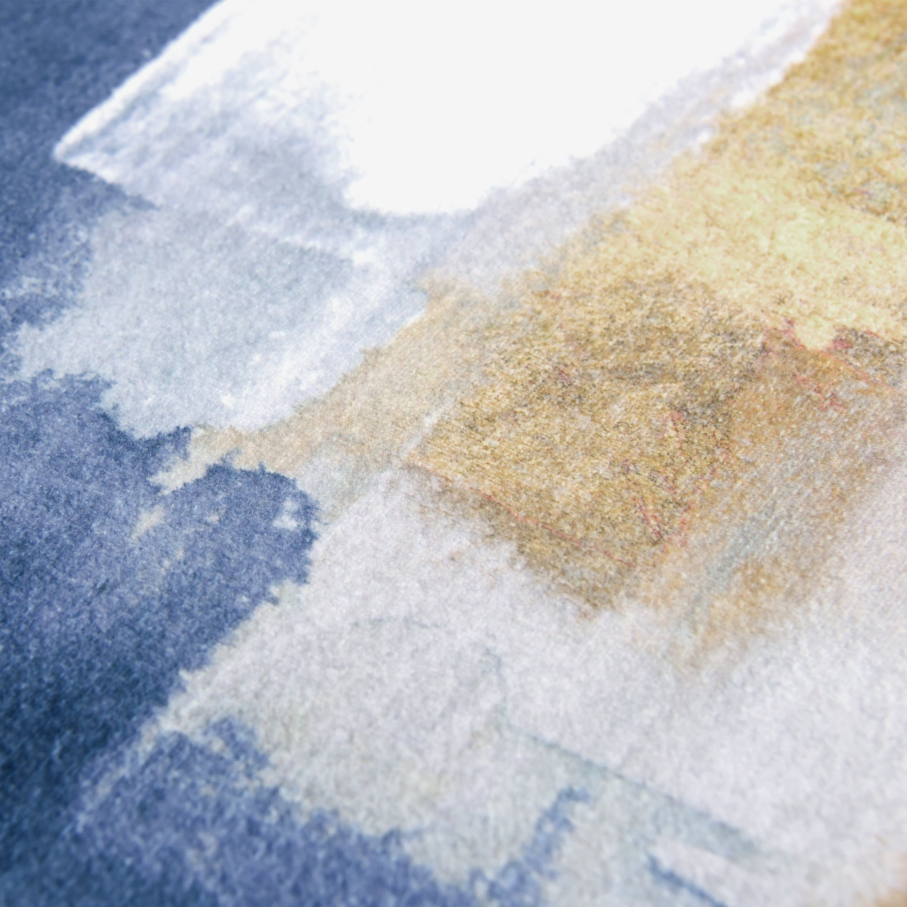 Nikka Washable Abstract Art Area Rug size 5'x8'
