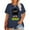 C-Dark Blue, variant on Anbech Merry Christmas Plus Size Shirts for Women Oversized T-Shirt Graphic Chrsitmas Tees Short Sleeve