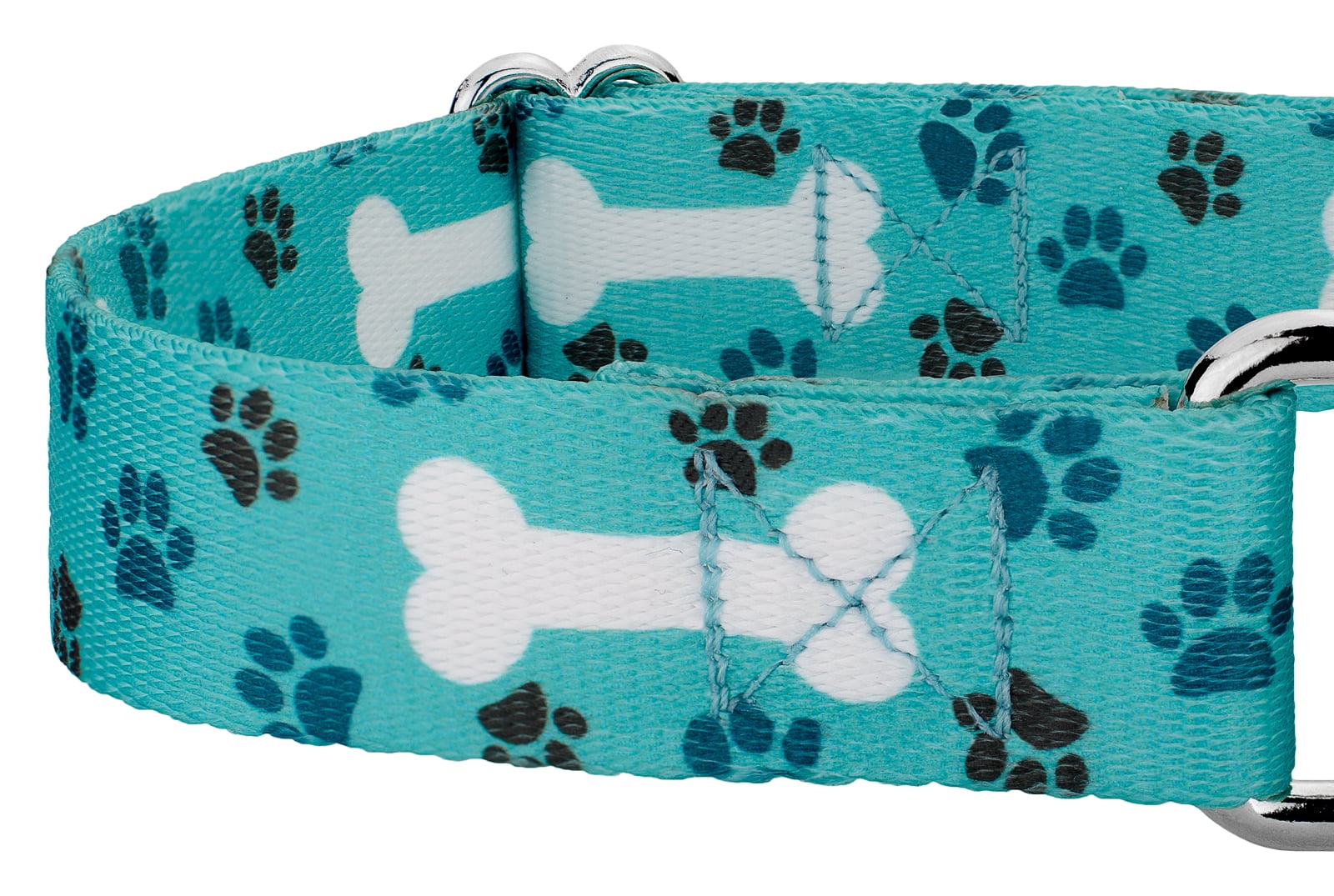 Country Brook Petz® Oh My Dog Martingale Dog Collar and Leash, Small