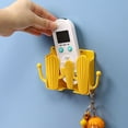 thumbnail image 3 of Wall Mounted Cactus Storage Box Punch-free Self-adhesive Remote Controller Mobile Phone Charging Organizer Holder Household Hook Bright Yellow, 3 of 8