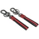 thumbnail image 1 of 2 llaveros retro hechos a mano de piel sintética trenzados para bolso llavero colgante accesorios, 1 of 12