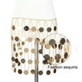 thumbnail image 3 of Gold Sexy Circle Sequins Body Chains Hip Skirts Tassel Waist Chains Beach Nightclub Party Body Accessories gold, 3 of 5