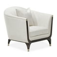 thumbnail image 2 of Michael Amini Paris Chic Matching Chair - Cremini/Espresso, 2 of 14