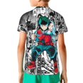 thumbnail image 2 of My Hero Academia Izuku Midoriya Kids T-Shirt 3d Printed Graphic T-Shirts Boys And Girls Short Sleeve Shirts For Youth Kids X-Small, 2 of 7