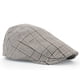 thumbnail image 1 of Sombrero Gatsby Newsboy con gorra plana en forma de pata de gallo para hombre, 1 of 2