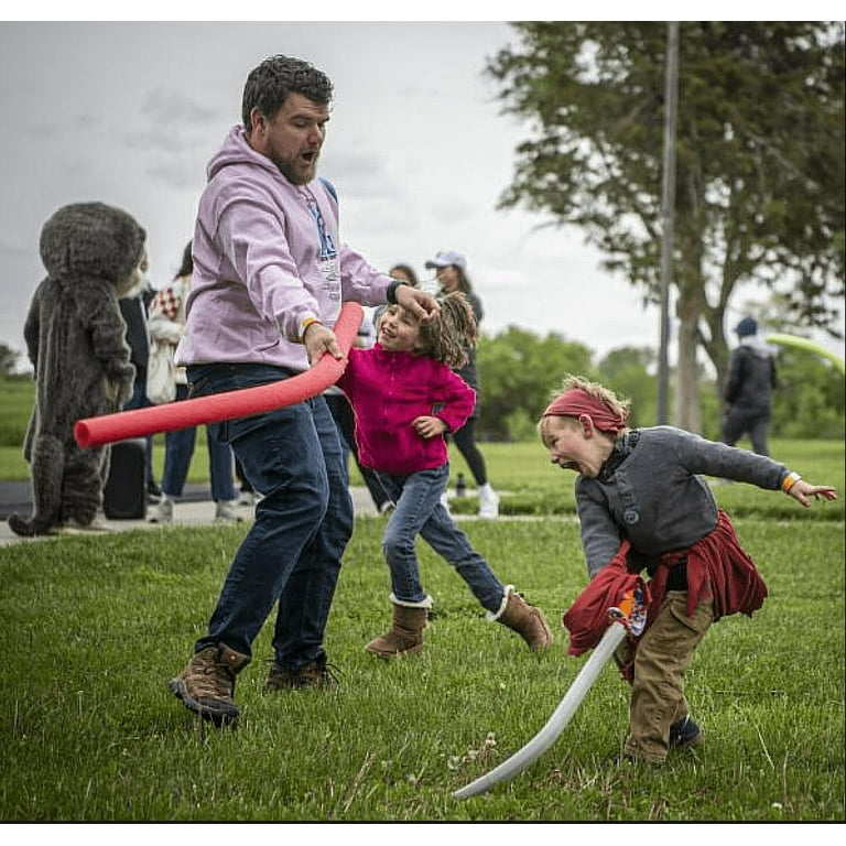 Pool Noodle Handle, Pirate Sword for Battle, Swim Toy, Foam Sword