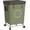 Green, variant on Industrial Laundry Basket Cart with Wheels, 160 L Commercial Laundry Hamper with Heavy Duty Steel Frame for Hotel, Home, Laundry Room