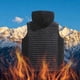 thumbnail image 5 of Ceisia Men's Outdoor Sports Jacket Heated Sleeveless Winter Regular Fit with Zipper and Gift Button with Pockets, 5 of 7