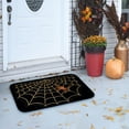 thumbnail image 3 of Spider Web Dark Coir Doormat - Non-Slip Welcome Door Mat Halloween Decor Mat 17x29 inch Indoor Mat (Ghost, 16"x24"), 3 of 6