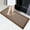 Brown 18 x 47 in, variant on Heeneeso FX22 Kitchen Rug Mats Made of 100% Polypropylene Soft Kitchen Mat Specialized in Anti Slippery and Machine Washable