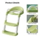thumbnail image 2 of Asiento De Entrenamiento Para Ir Al Baño Silla para orinal para niños, taburete con escalón ancho antideslizante, protector contra salpicaduras plegable para baño, 2 of 8