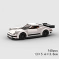 thumbnail image 3 of Moc Speed Champions Racer Cars City Sports Vehicle Building Blocks Creative Garage Toys Education brick Christmas child Gift, 3 of 7