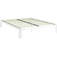 thumbnail image 2 of Modway Corinne Modern Sturdy Powder Coated Steel Full Bed Frame in White, 2 of 5