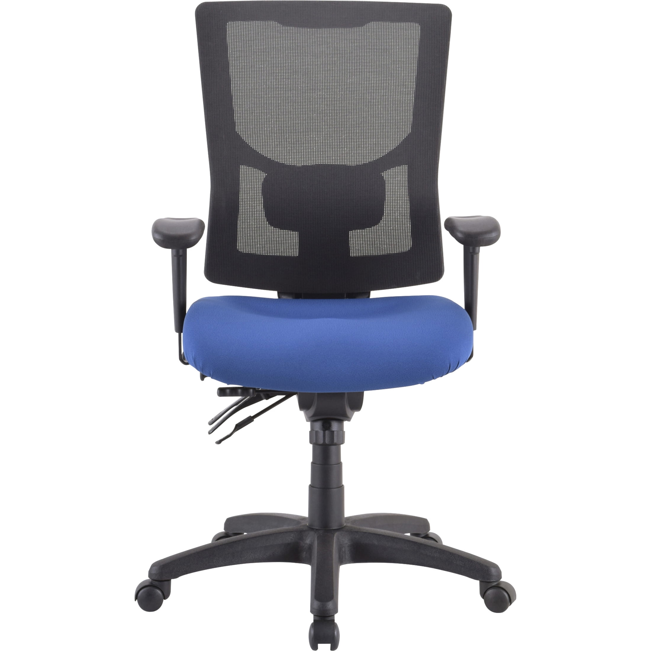 Lorell, Padded Fabric Seat Cushion for Conjure Executive Mid/High-back Chair Frame, 1 Each, Blue
