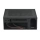 thumbnail image 3 of Caja de ordenador HTPC A09 vertical y horizontal negra Placa base ITX pequeña Fuente de alimentación flexible 1U, 3 of 6