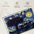thumbnail image 6 of Elephant Stock Elephant Family Starry Night Wall Art - Horizontal Canvas Wall Art - Living Room Wall Decor - Animal Canvas - Black And Blue Decor - 39" x 26", 6 of 8