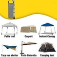thumbnail image 5 of LEFTHIGH Home Extra Large Po-p Up Gazebo Weights Sand Bags for E-z Po-p Up Tent Outdoor Instant Canopies,Sand Bags Without Sand, 4-Pack Decor, 5 of 7