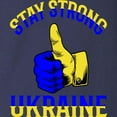 thumbnail image 3 of CafePress - Stay Strong Ukraine Support Uk Long Sleeve T Shirt - Long Sleeve Dark T-Shirt, 3 of 4