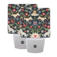 thumbnail image 6 of Yayeee LED Plug in Night Light for The Home with Auto Dusk to Dawn Light Sensors, 2 Pack, Floral Dogs Pattern, 6 of 6