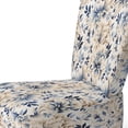thumbnail image 4 of Designart "Soft Colors Botanicals Pattern Ii" Upholstered Bohemian & Eclectic Accent Chair and Damask Arm Chair - Multiple Color & Pattern, 4 of 7