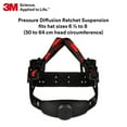 thumbnail image 3 of 3M Hard Hat SecureFit H-800 Series Full Brim Style Safety Helmet with Uvicator Sensor, 4-Point Pressure Diffusion Ratchet Suspension, ANSI Z87.1, 3 of 7