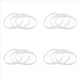 thumbnail image 1 of 12PCS Seal Spare Seal Repuesto Compatible Para 6/7 Fins Blade Blender Mixer (Ø 10Cm), 1 of 8