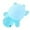 Blue, variant on Little Turtle Handmade Oil Soap Natural Moisturizing Cleanser Cute Animal Shape Kids Bath Soap Gentle Skin Care For Children