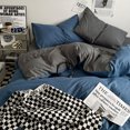 thumbnail image 4 of YAOMOBB Housse de Couette Inoffensive Drap Housse de Couette Ensemble Format Grand Couette Ultra Douce Résistante à l'Usure Taie d'Oreiller, 4 of 7